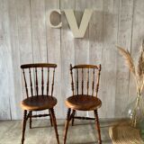 Pair of bistro chairs