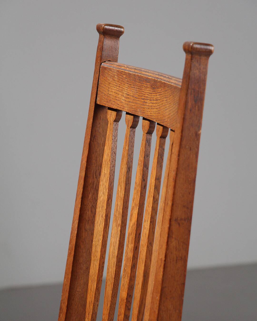 4 Art Deco Oak chairs