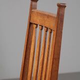 4 Art Deco Oak chairs