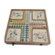 Goose game 60s/70s, little horses, lady