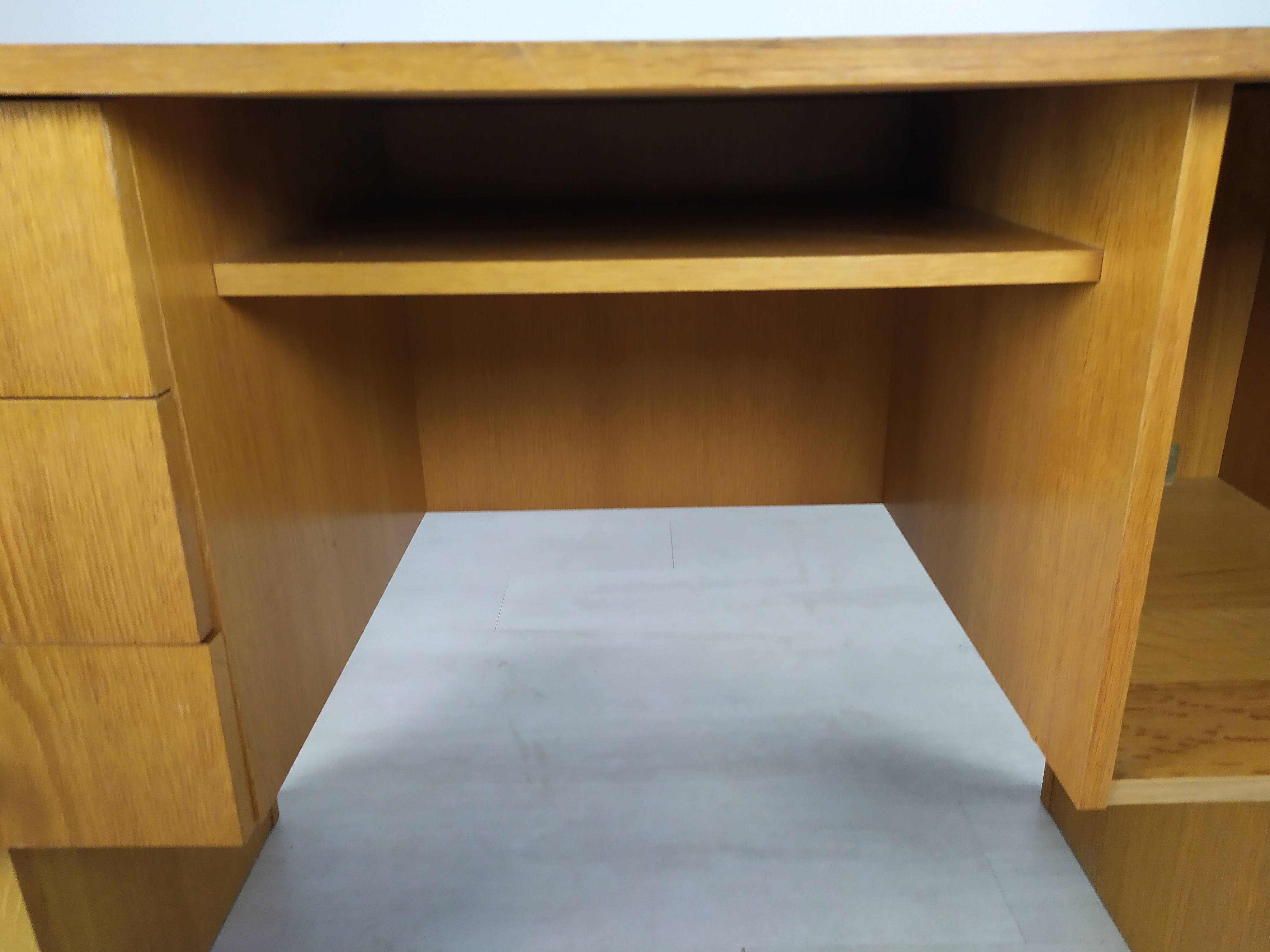 Bureau chêne vintage