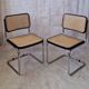 Paire de chaises Marcel Breuer Cesca B32