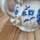 Jug / milk jug Sarreguemines Romantic blue – country decor – vintage earthenware