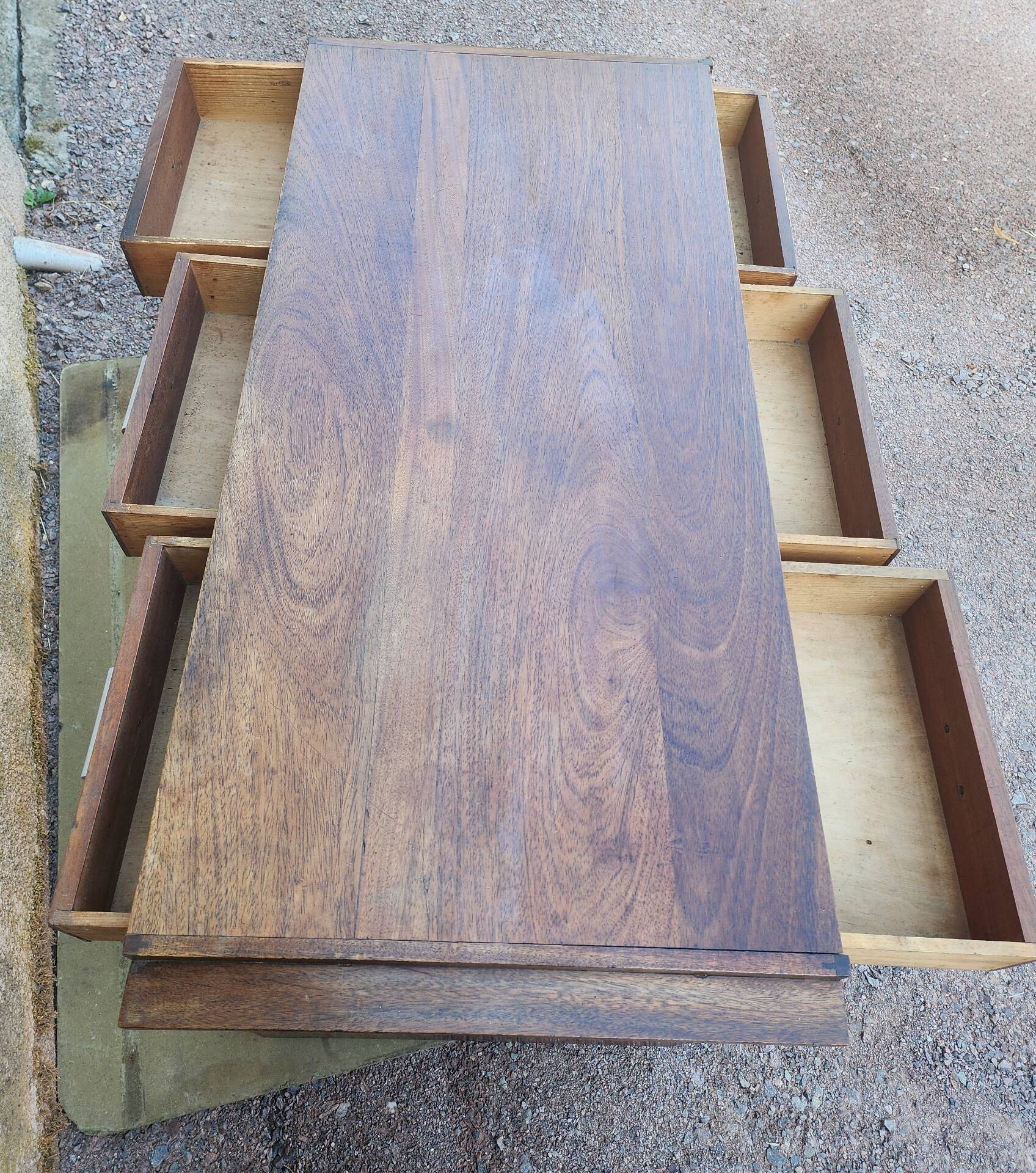 Double Art Deco desk