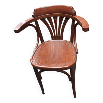 Thonet (style) chaise avec accoudoirs , occasion , parfait état, + 100 pcs