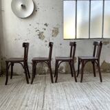 Set of 4 Baumann bistro chairs