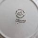 6 vintage dessert plates Céranord "Cheverny" - Floral pattern