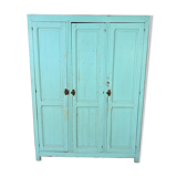 Wooden cloakroom 3 doors