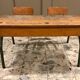 Vintage double school desk