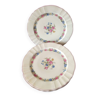 Antique Limoges porcelain plates Bernardaud & Cie