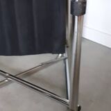 Vintage chrome tubular armchair