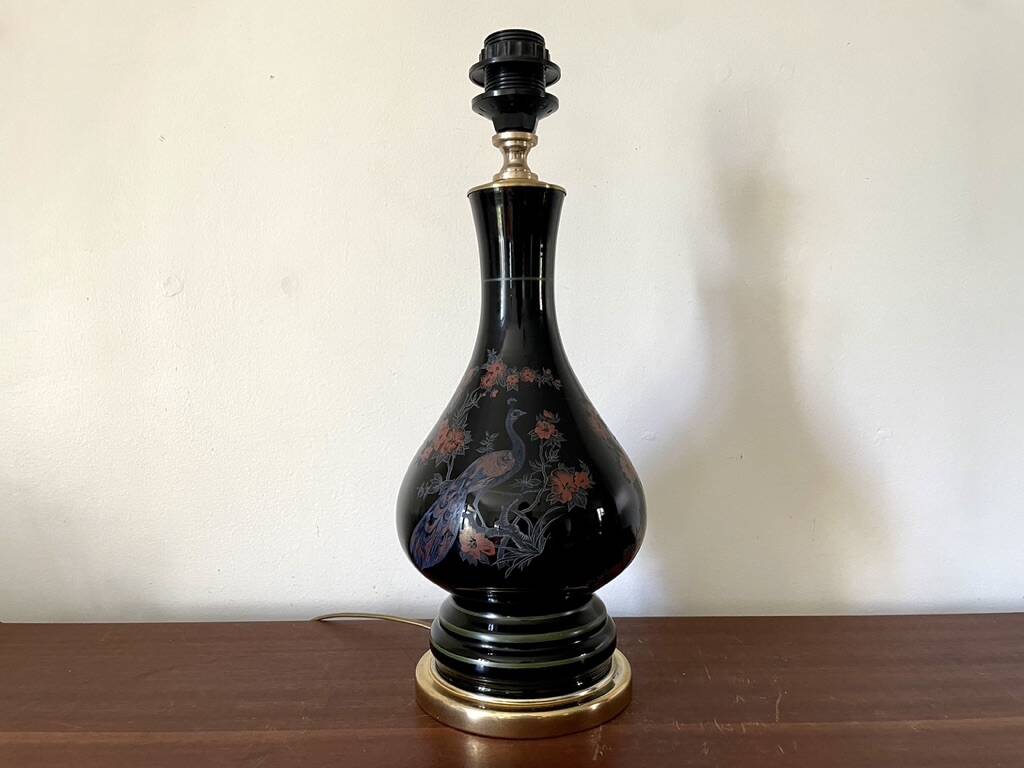 Lamp base Sakkar Le Dauphin 1960