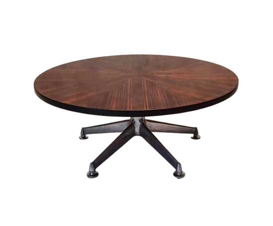 Coffee Table By Ico Parisi For Mim Roma - Rosewood - Ca 1960