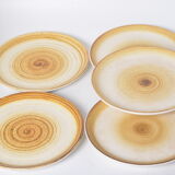 Longchamp stoneware dessert plates