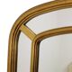Hollywood Regency Gold Arch Mirror by Deknudt, 80cm