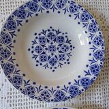 Set of 6 St Amand opaque porcelain soup plates