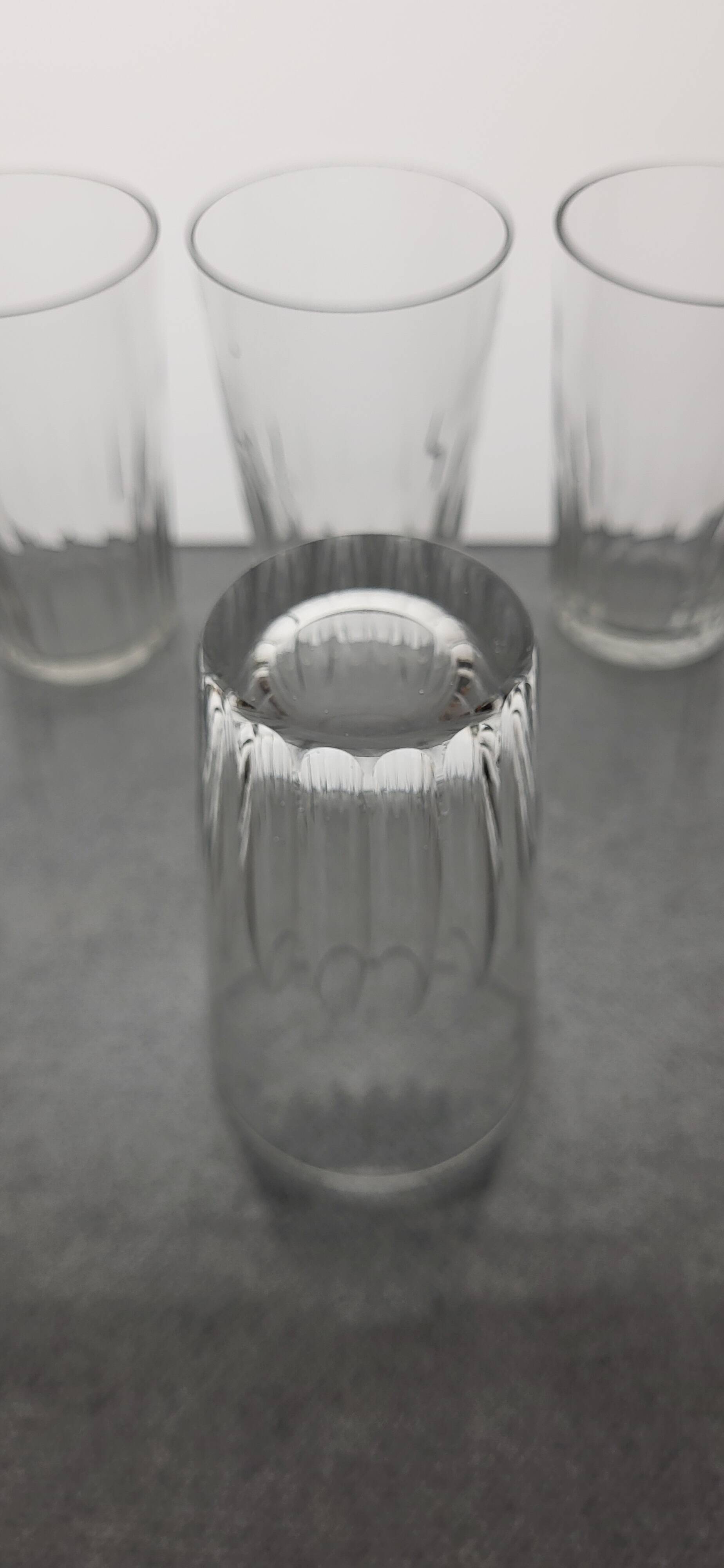 7 verres à vin / Vodka 1930