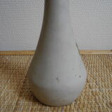 ceramic vase painting signed Chris