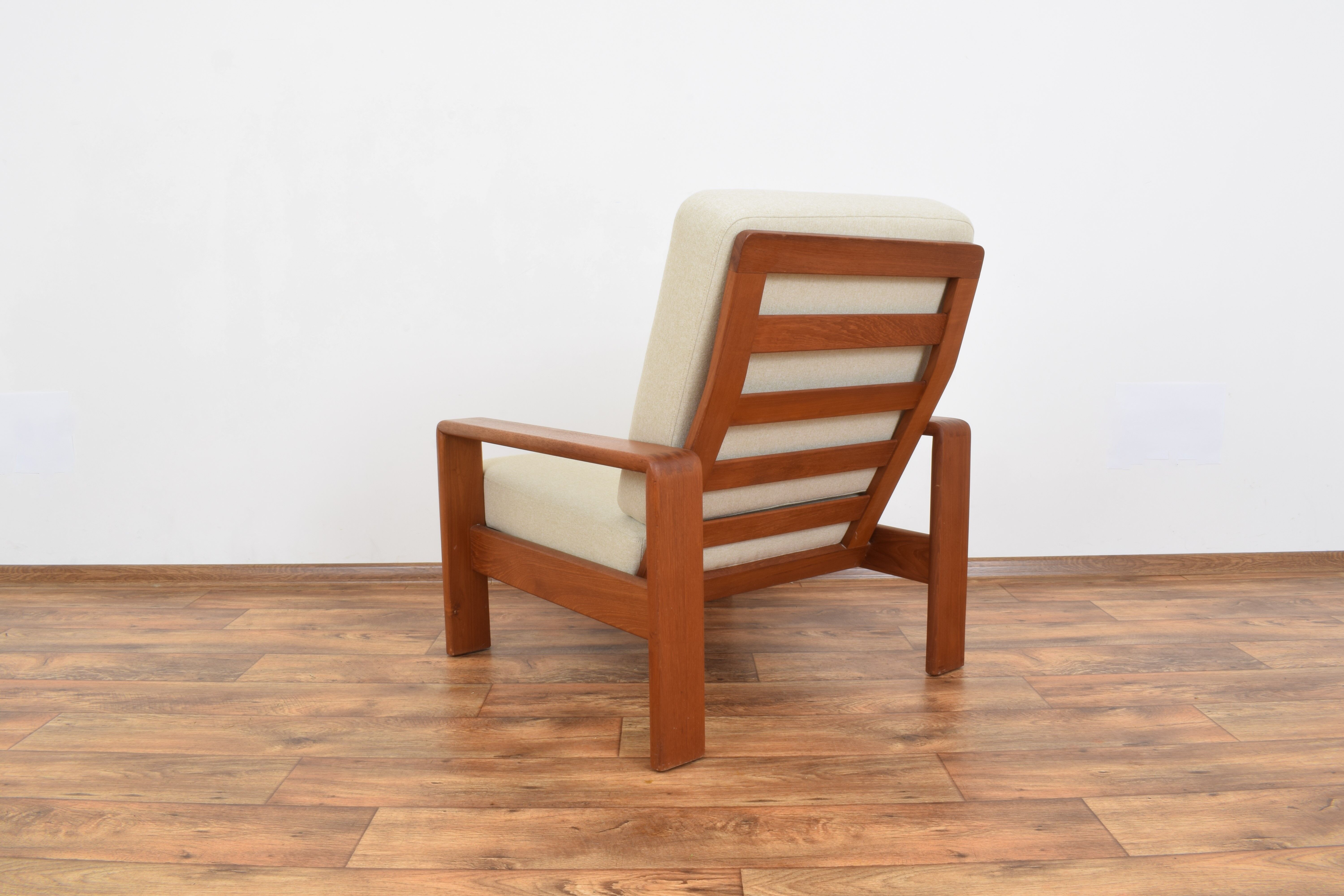 Mid-Century Danish Teak Armchair, 1970s