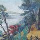 Tableau de Suzanne Pucheu Lashores le caon Cap Ferret 1930