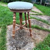 Tabouret de piano ancien style louis xvi