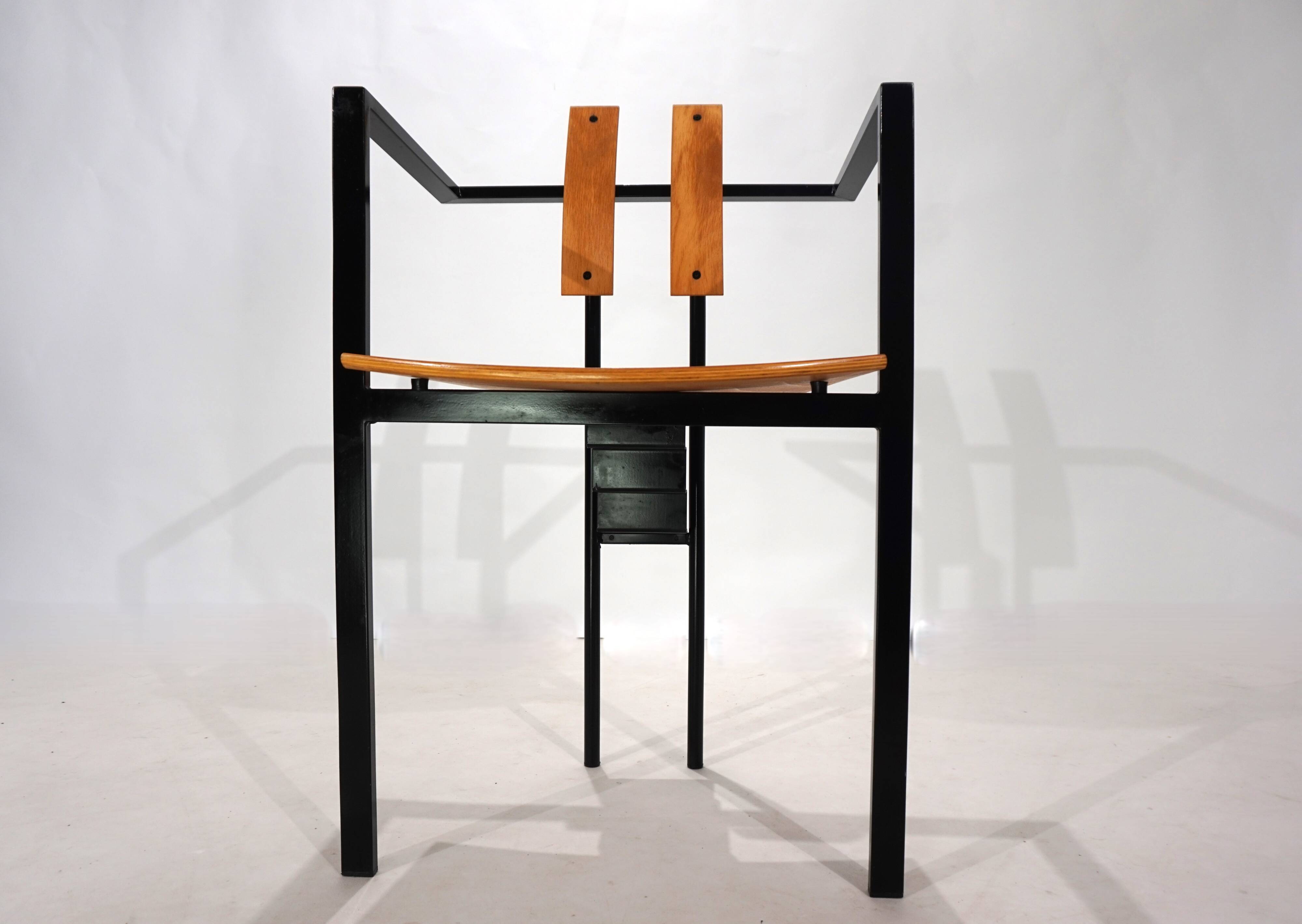 Chaise KFF Trix Memphis par Karl Friedrich Förster, 1988