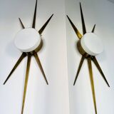 Gio Ponti Sun ceiling light produced by Arredoluce