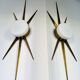 Gio Ponti Sun ceiling light produced by Arredoluce