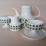 Service 8 cups "Rosette Taïga" Tapio Wirkkala & Ute Schröder for Rosenthal, ca 1970