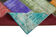 Hand-knotted anatolian contemporary 190 cm x 290 cm multicolor patchwork carpet