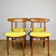 Hałas vintage chair yellow vintage - set of 4
