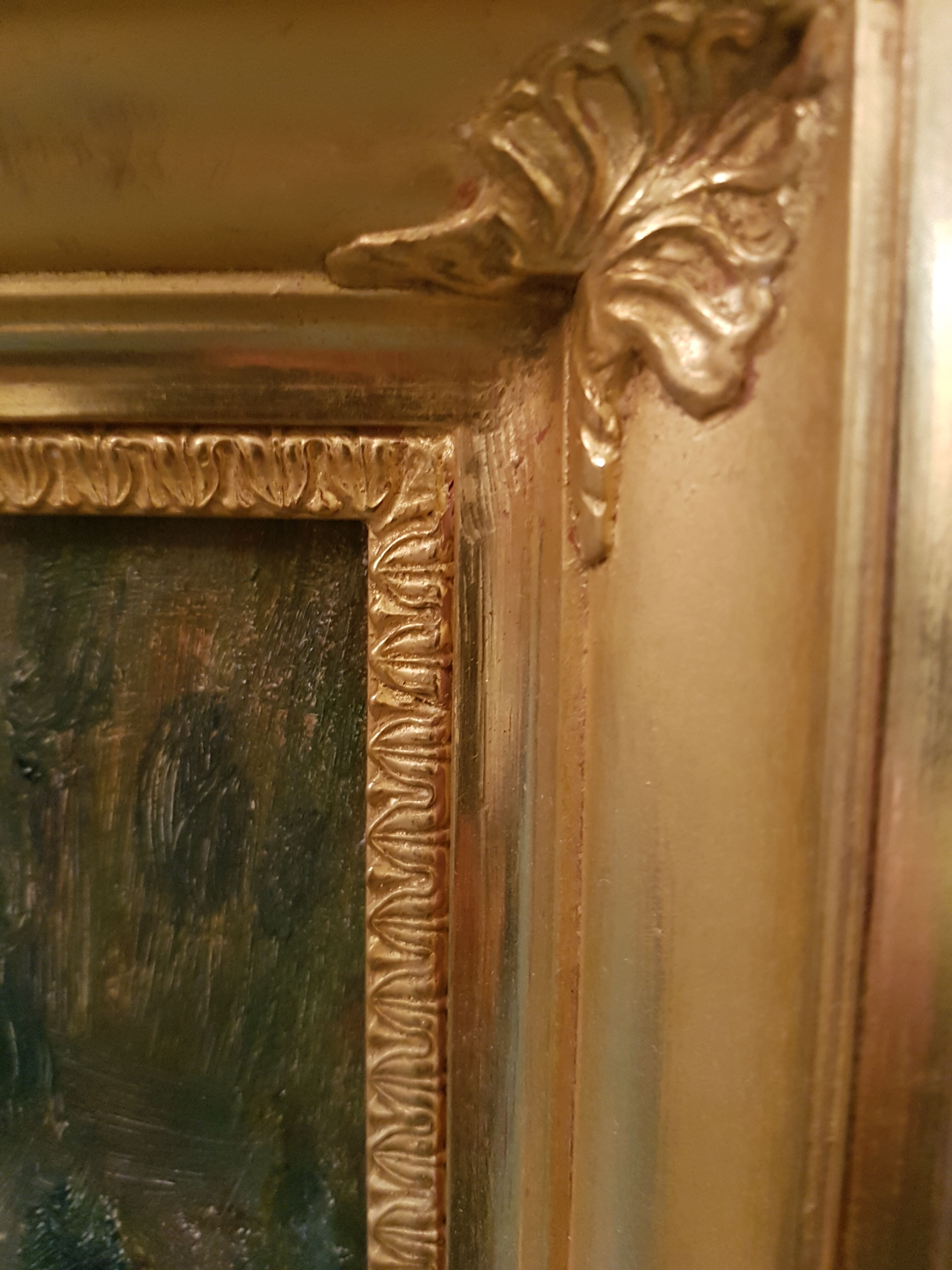 Painting Still Life with bouquet