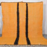 Honey orange Moroccan rug 150/250cm