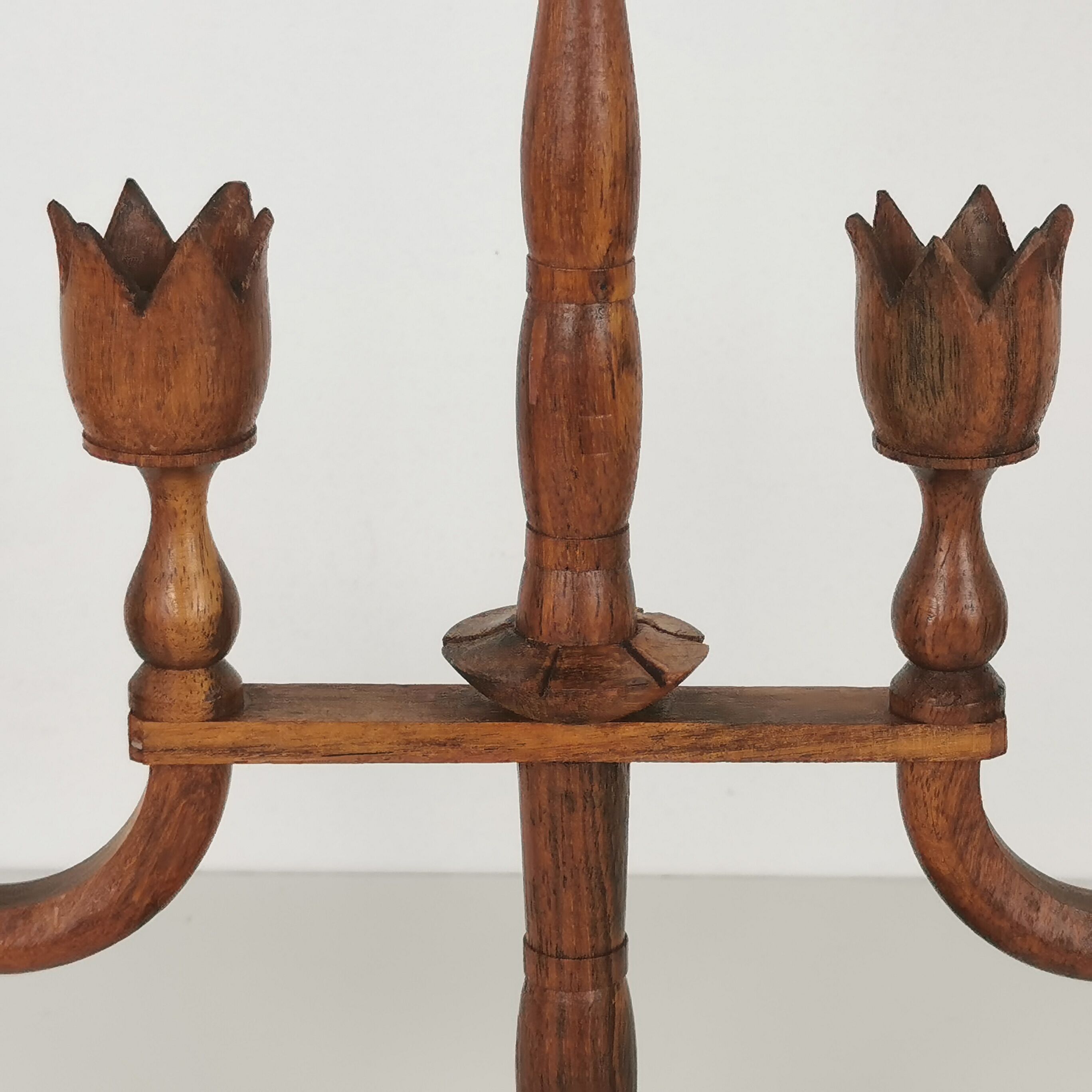 Bougeoir en bois