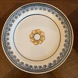 Set of antique earthenware plates