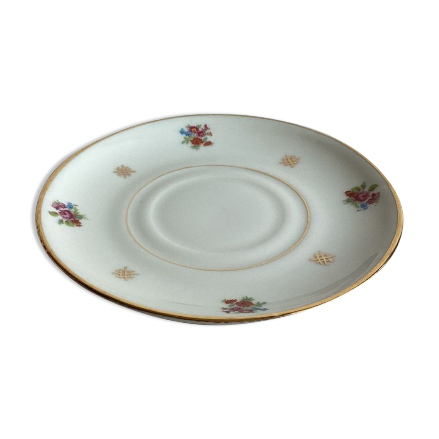 Sous tasse pâtes et émaux de limoges pfc