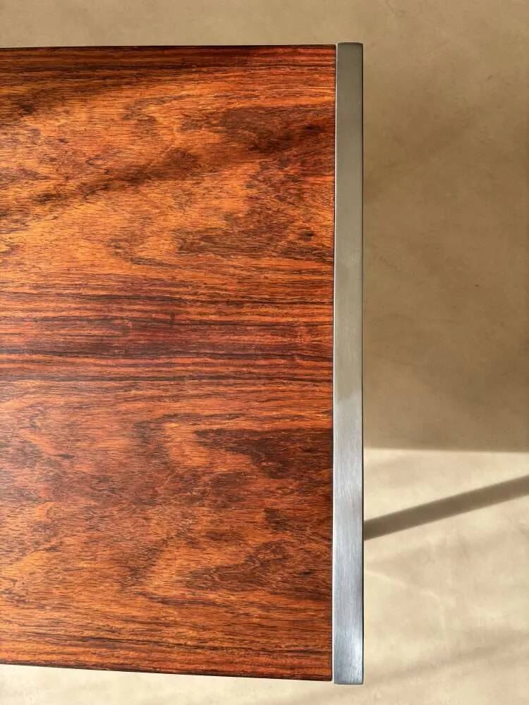 Vintage Dutch Design coffee table by Topform, rosewood, 1960s.