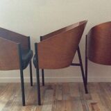 Set of 6 costes chairs by Philippe Starck, Aleph Driade edition