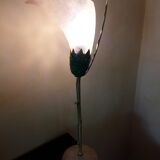 Vintage flower lamp