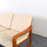 Mid-Century Danish Teak Sofa from Poul Jeppesen, 1970s.