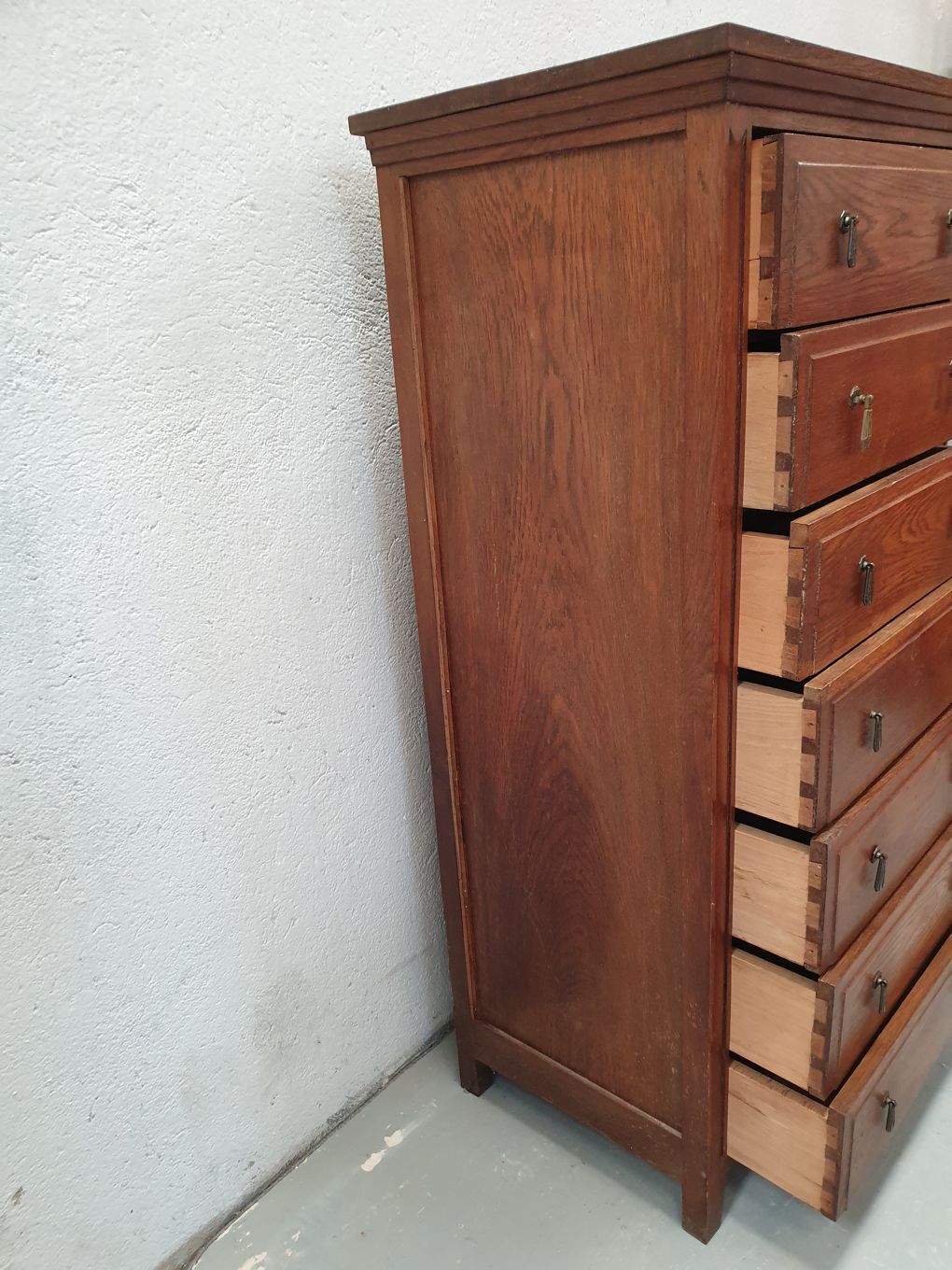 Chest of drawers 7 drawers art deco
