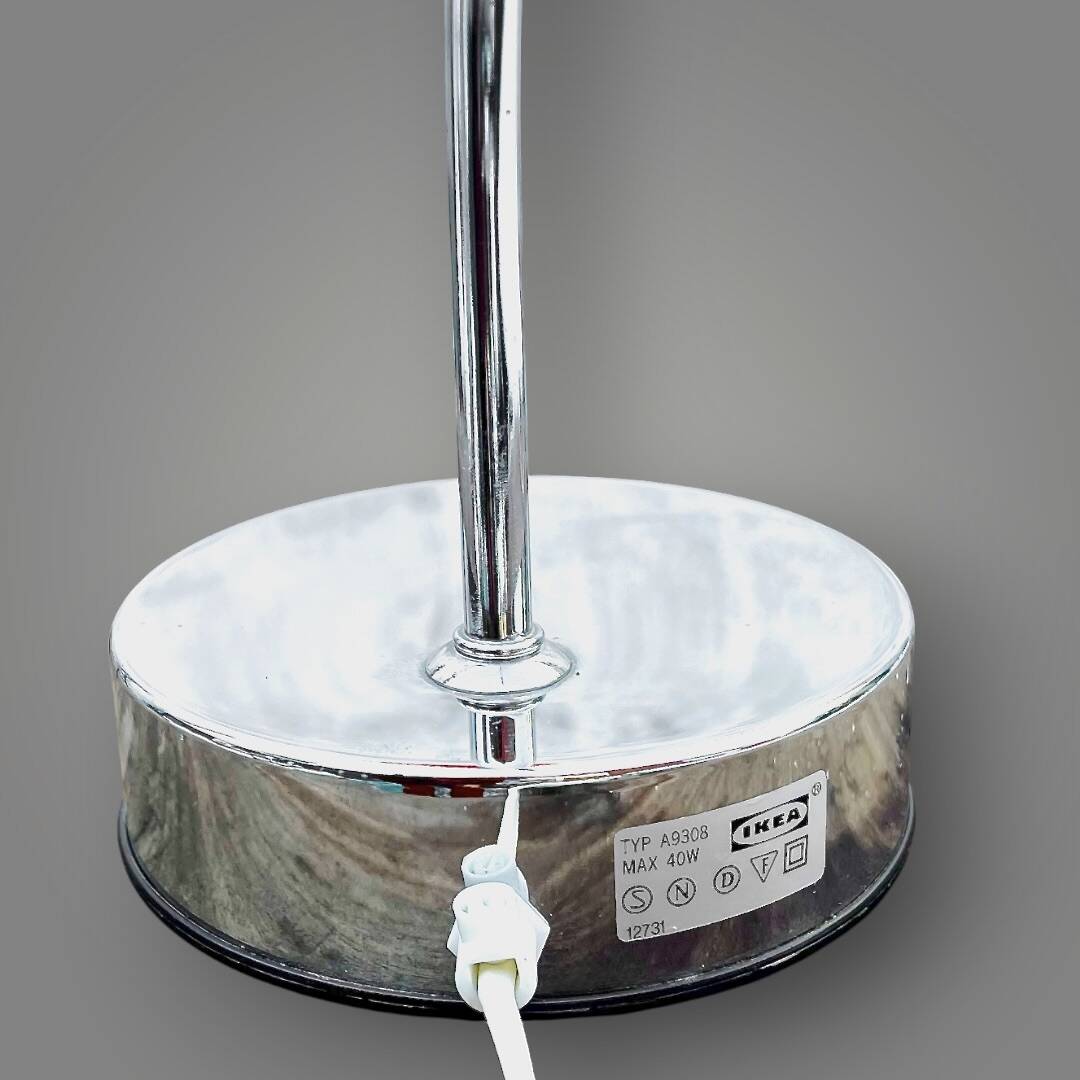 IKEA Kaskad A9308 table lamp in orange opaline glass, 1995