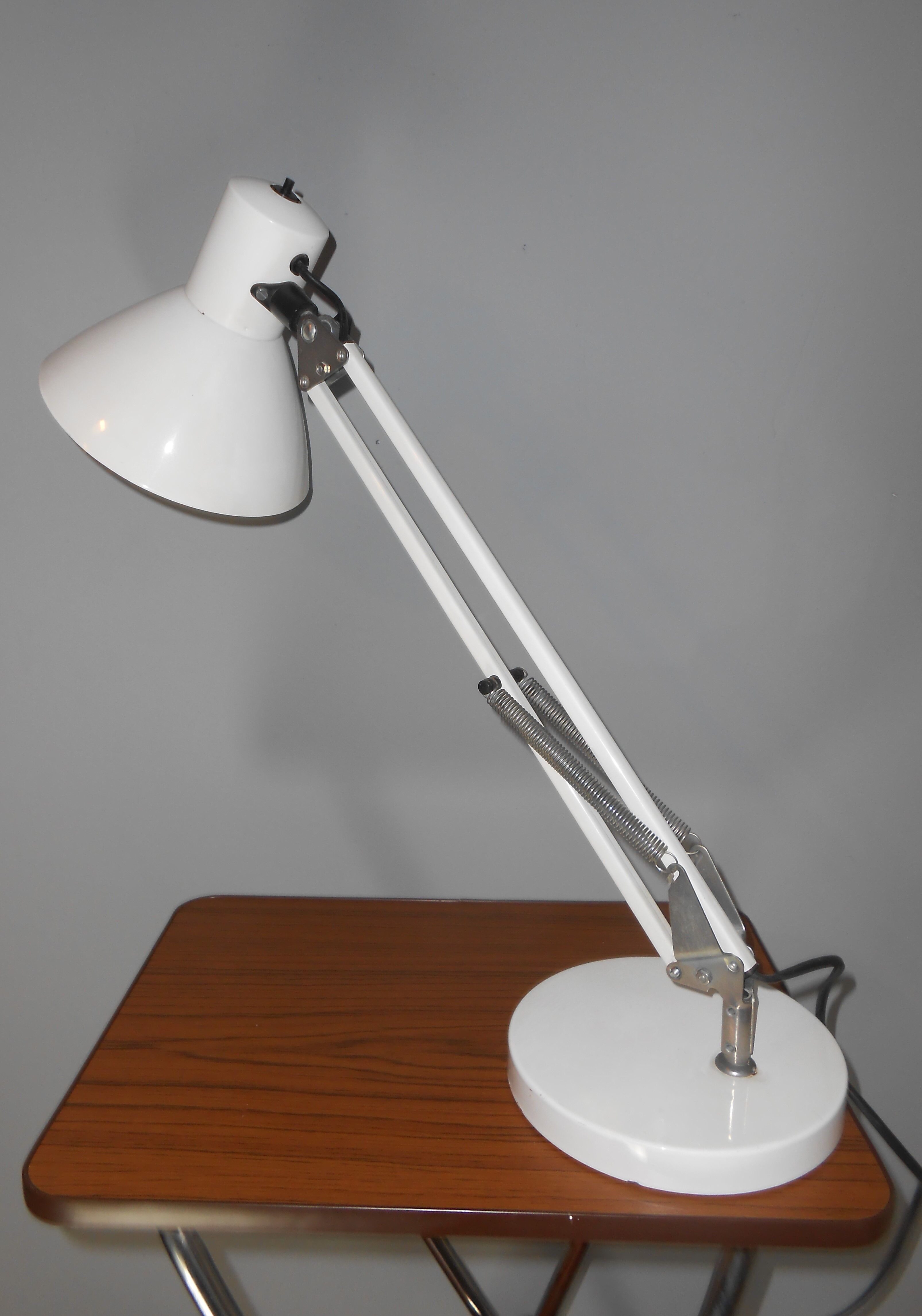 Lampe d'architecte, fabriqué en RDA