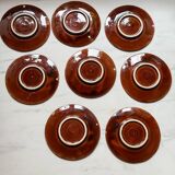 Vallauris coffee service 8 cups, saucers, 2 pitchers, sugar bowl