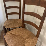 Chaise paillée