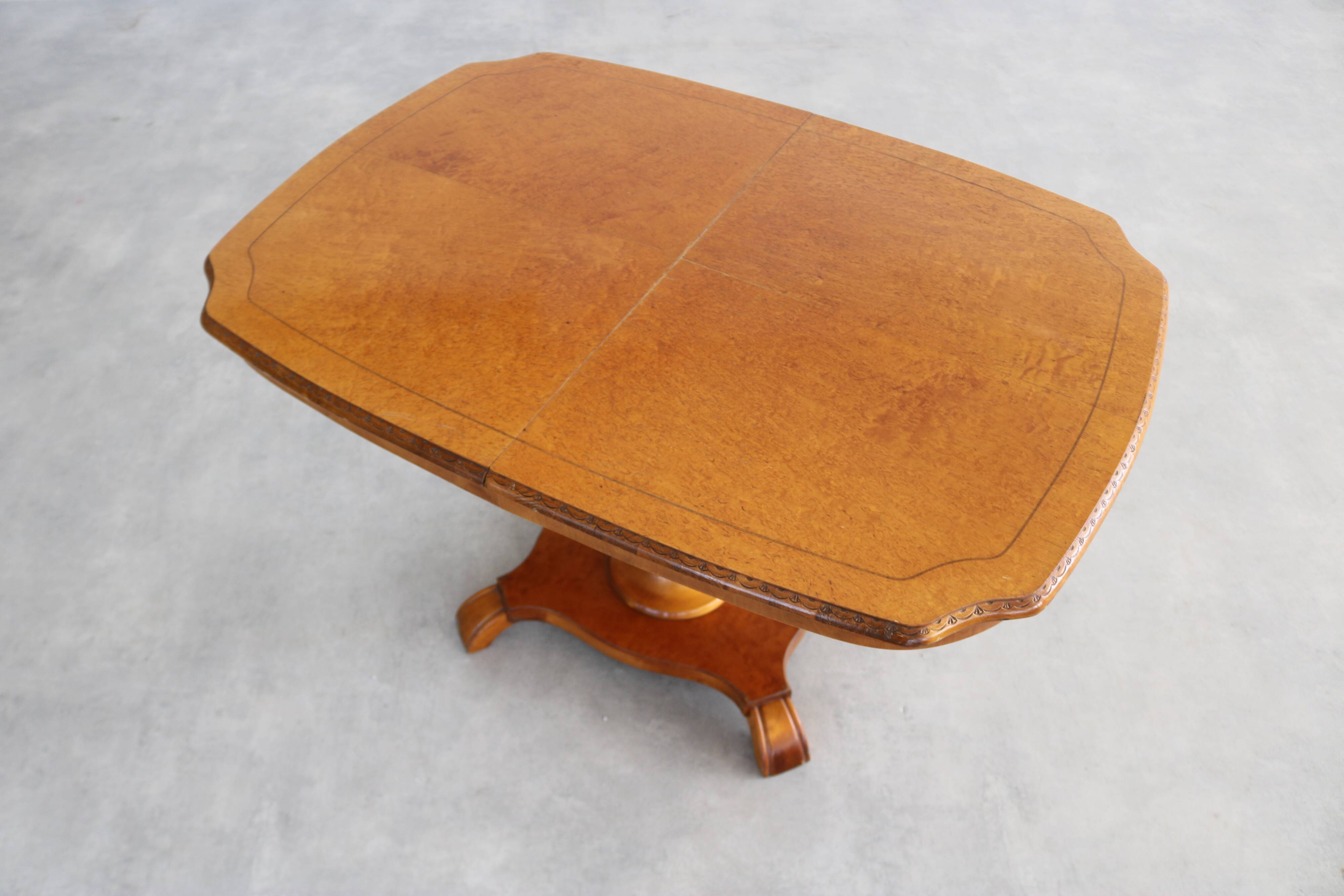 table à manger vintage réglable | table | années 1950 | suédoise