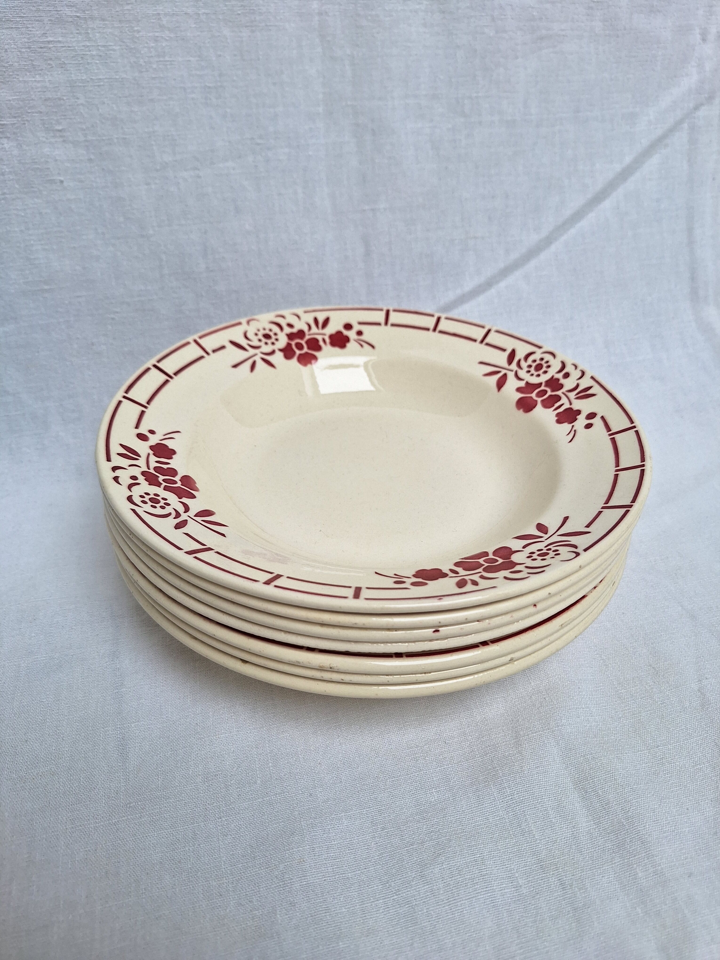 Vintage badonviller plates