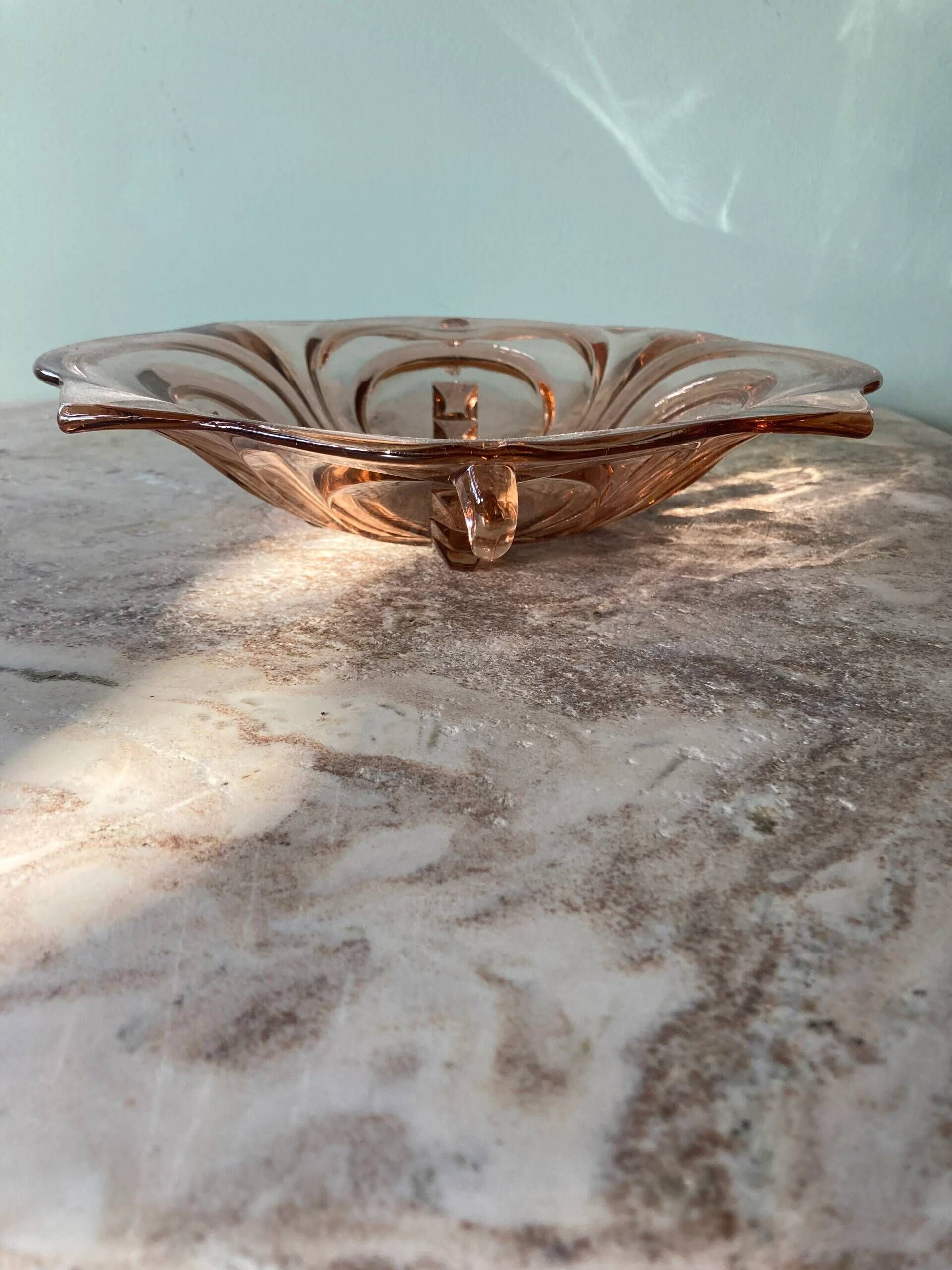 Art deco bowl 'Irene' by August Walther and Söhne