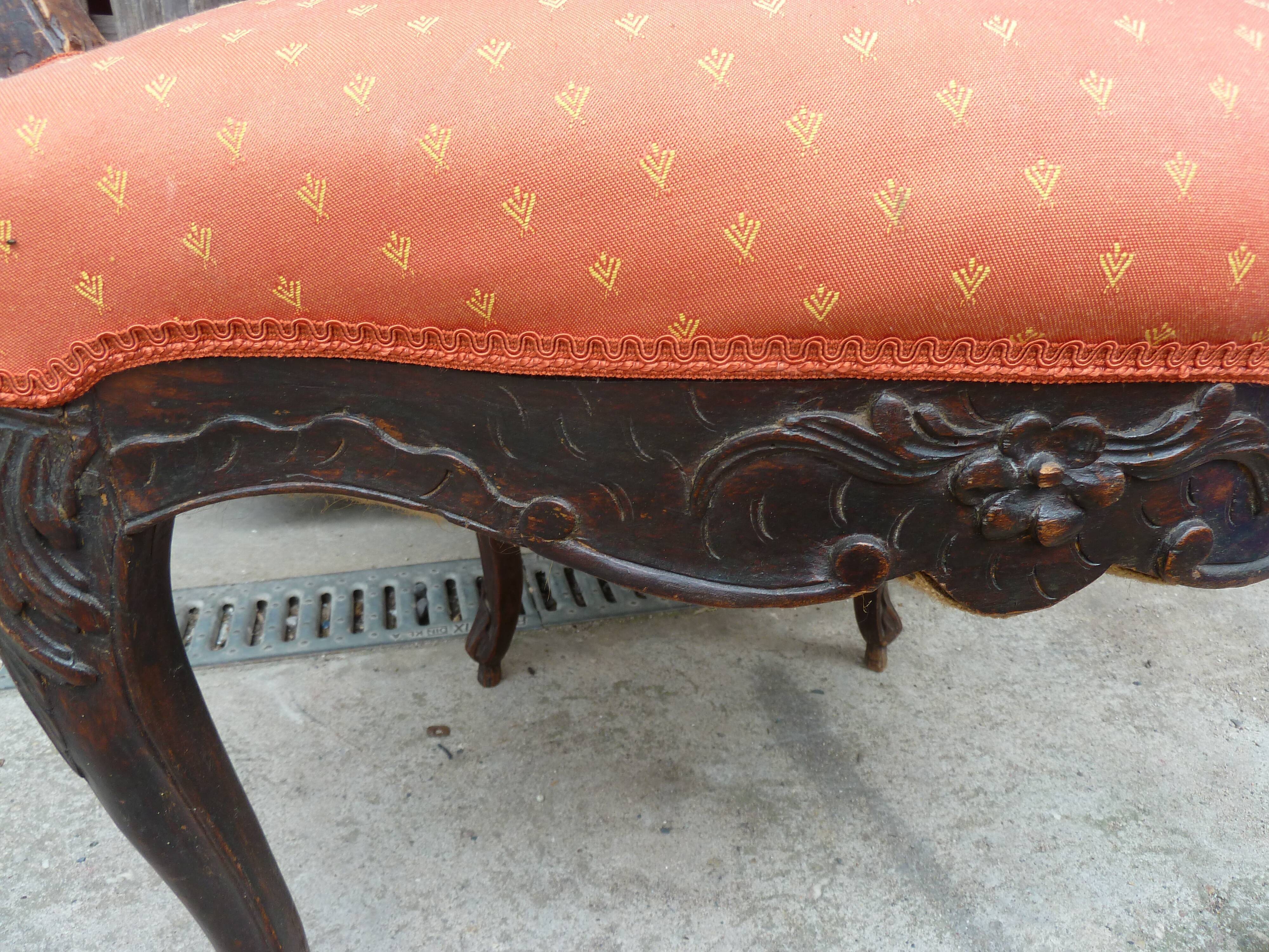 Convertible-era chair Louis XV