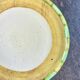 Alcea hand-painted ceramic dessert plate